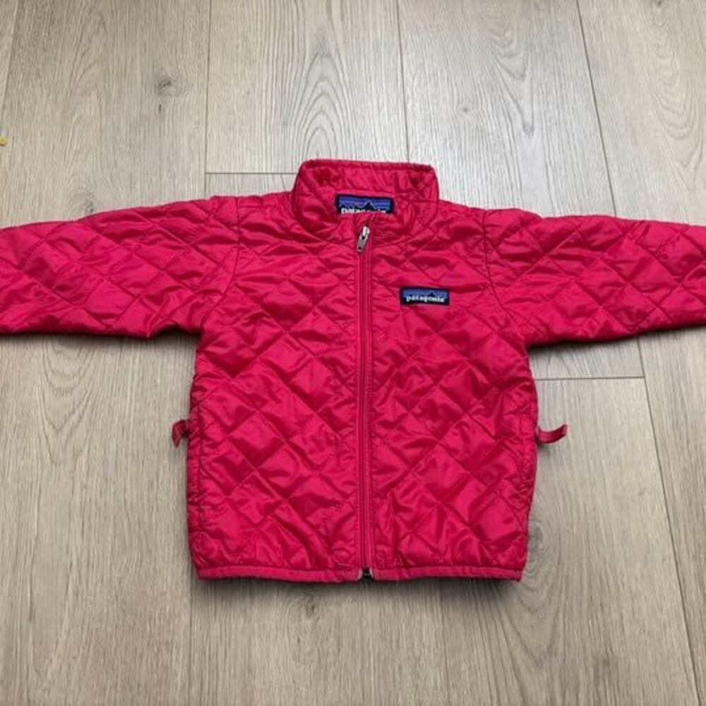 Patagonia Baby Nano Puff Jacket 6-12M hot pink